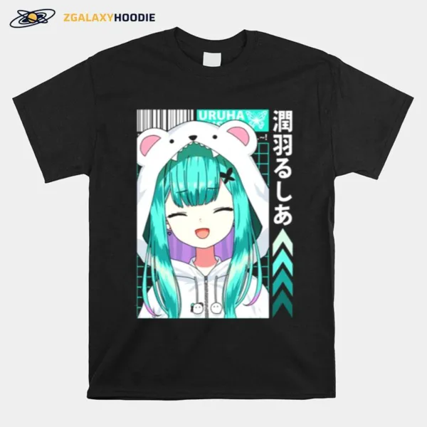 Rushia With Hoodie Hololive Cute Unisex T-Shirt