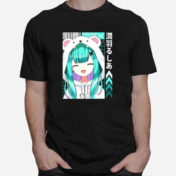 Rushia With Hoodie Hololive Cute Unisex T-Shirt