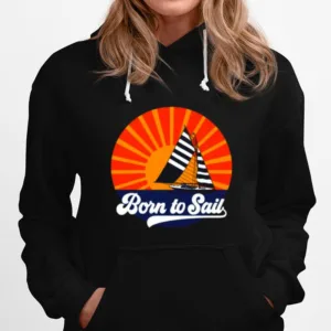 Sailing Born To Sail Vintage Unisex T-Shirt