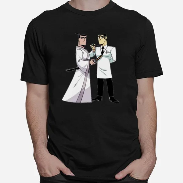 Samurai Jack And Utonium Unisex T-Shirt