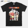 San Francisco Skyline Montana Garoppolo Crawford And Posey Signatures Unisex T-Shirt