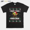 Santa Baby Yoda The Mandalorian Ugly Christmas Unisex T-Shirt