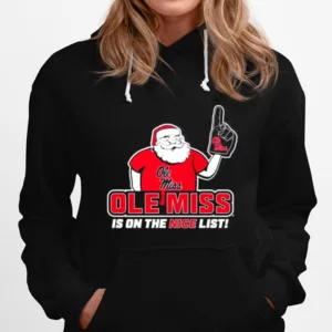 Santa Claus Ole Miss Is On The Nice Lis Unisex T-Shirt