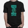 Sativa To Change The Things I Can Indica To Accept The Things I Cannot Unisex T-Shirt