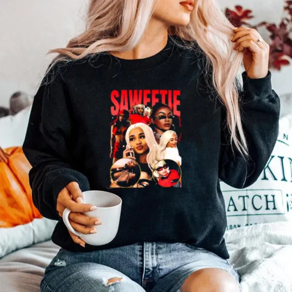 Saweetie Rapper Vintage 90S Unisex T-Shirt