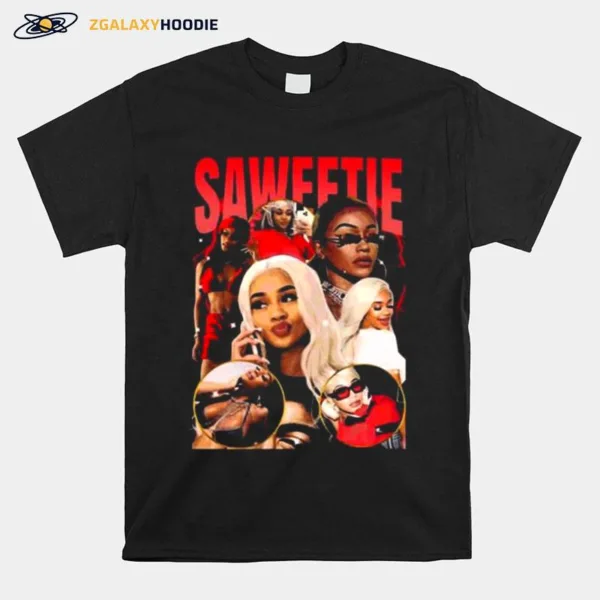 Saweetie Rapper Vintage 90S Unisex T-Shirt