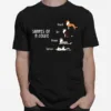 Shapes Of A Collie Stack Sit Down Sploot Unisex T-Shirt