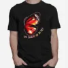 She Taught Me To Fly Butterfly Wing Unisex T-Shirt