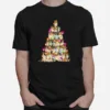 Sheltie Dog Christmas Tree Sheltie Xmas Tree Unisex T-Shirt