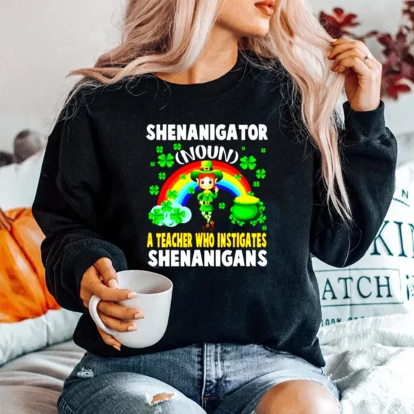 Shenanigator Definition Teacher Who Instigates Shenanigan Unisex T-Shirt