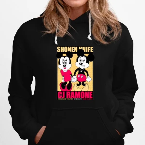 Shonen Knife Cj Ramone Gigposter Cincinnati Ohio Unisex T-Shirt