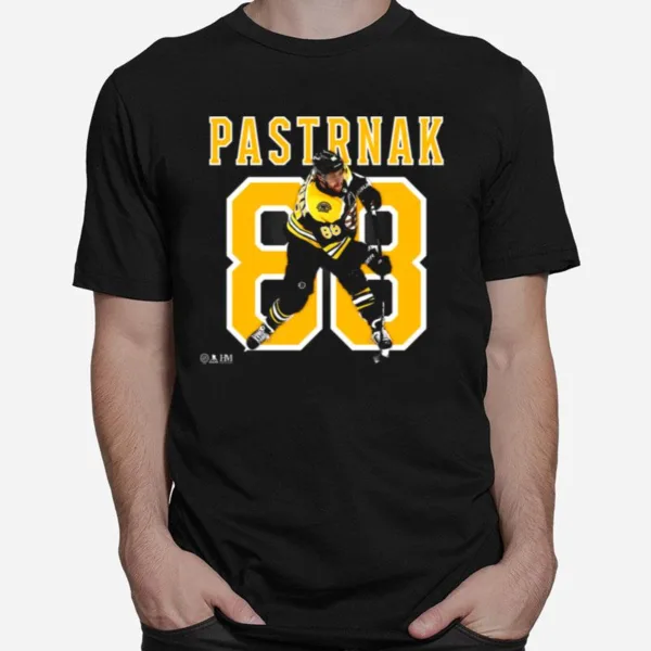 Shop Nhl Boston Bruins David Pastrnak The Highland Min Unisex T-Shirt