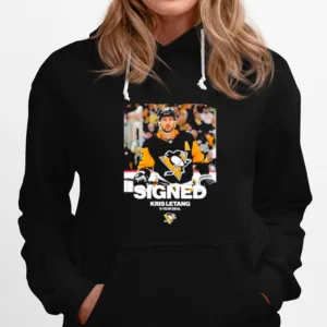 Signed Kris Letang Pittsburgh Penguins 6 Year Deal Unisex T-Shirt