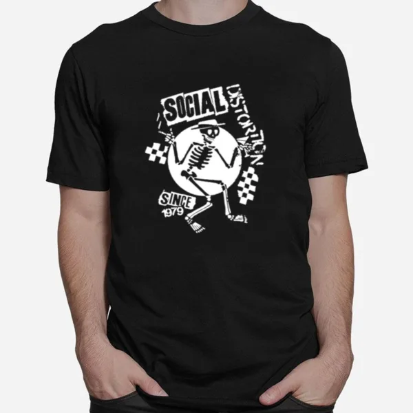 Since 979 Social Distortion Tour The Skeleton Unisex T-Shirt