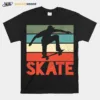 Skate Skateboarding Vintage Unisex T-Shirt