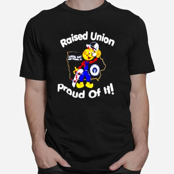 Skateboarding Raised Union Proud Of I Unisex T-Shirt