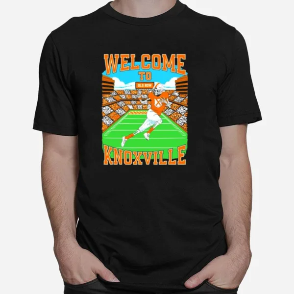 Skeleton Welcome To Knoxville Pocke Unisex T-Shirt