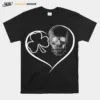 Skull Heart St Patricks Day Unisex T-Shirt