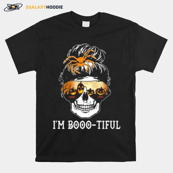 Skull I'M Booo Tiful Halloween Unisex T-Shirt