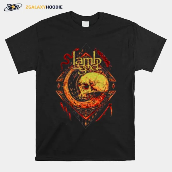 Skull Lamb Of God Geometric Unisex T-Shirt
