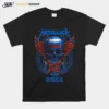 Skull Metallica Russia Flag Unisex T-Shirt