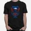 Skull Metallica Russia Flag Unisex T-Shirt