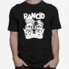 Skull White Art Rancid Band Unisex T-Shirt