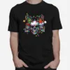 Skulls Merry Christmas Unisex T-Shirt