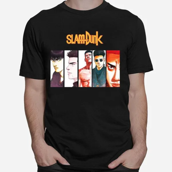 Slam Dunk Anime Manga Characters Unisex T-Shirt