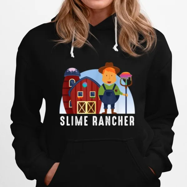 Slime Farmer With Barn And Farm Unisex T-Shirt