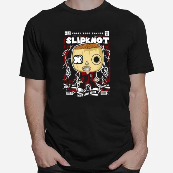 Slipknot Corey Todd Taylor Wait And Bleed Unisex T-Shirt