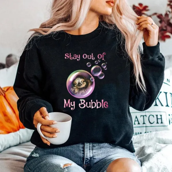 Sloth Sleeping Stay Out Of My Bubble Covid 19 Unisex T-Shirt