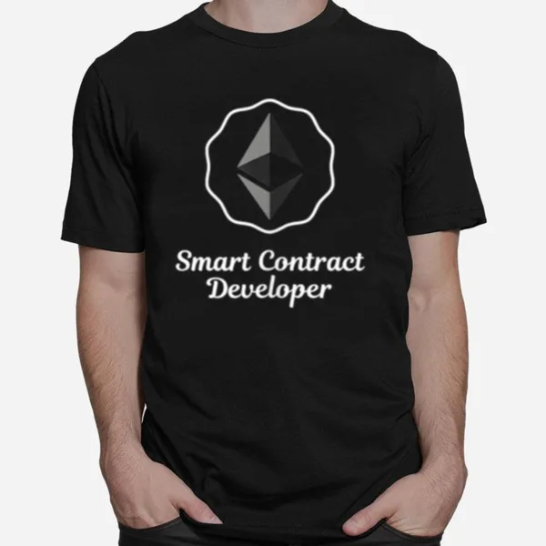 Smart Contract Developer Ethereum Solidity Blockchain Dev Unisex T-Shirt