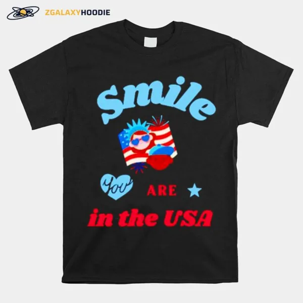 Smile You Are In The Usa Unisex T-Shirt