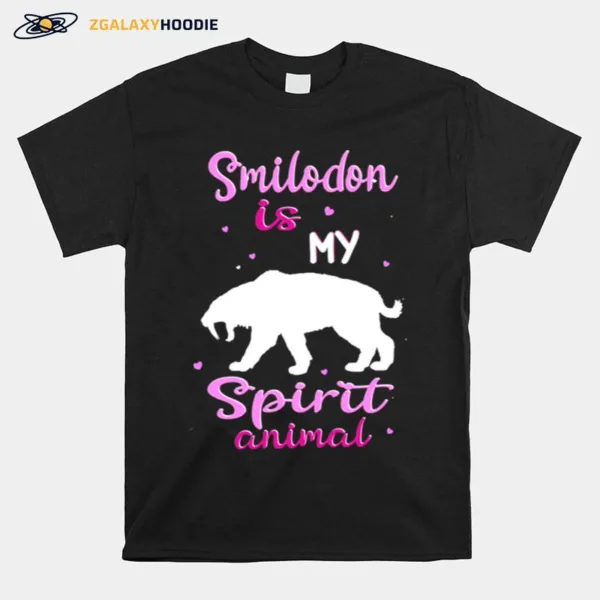 Smilodon Spirit Animal Unisex T-Shirt