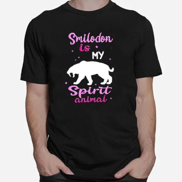 Smilodon Spirit Animal Unisex T-Shirt