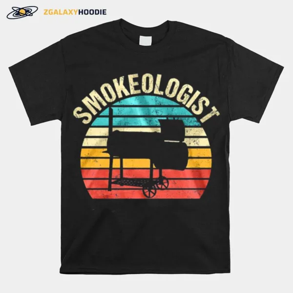 Smokeologist Vintage Retro Unisex T-Shirt