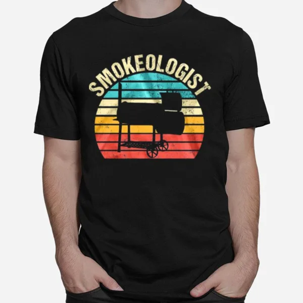 Smokeologist Vintage Retro Unisex T-Shirt