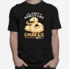 Snake Handler Herpetologist Unisex T-Shirt