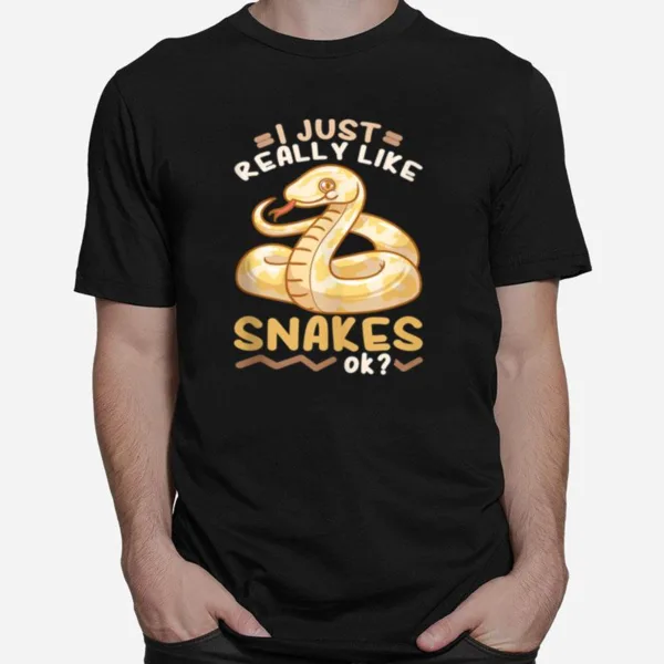 Snake Handler Herpetologist Unisex T-Shirt