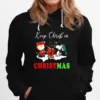 Snoopy And Charibow Keep Christ In Christmas Unisex T-Shirt