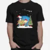 Snoopy And Charlie Brown Merry Christmas Unisex T-Shirt