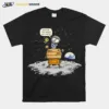 Snoopy And Woodstock Houston The Beagle Has Landed Unisex T-Shirt