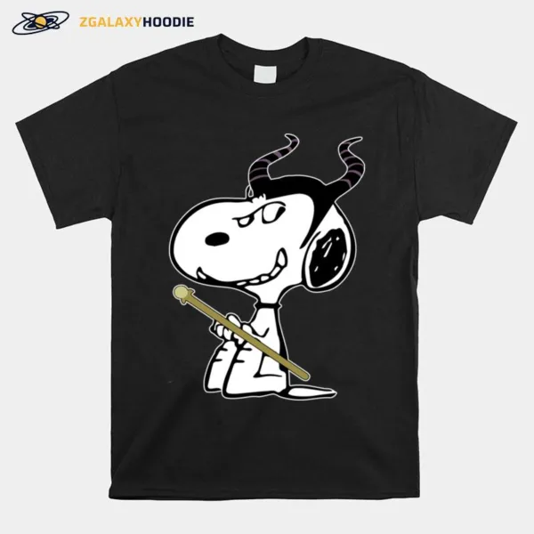 Snoopy Maleficen Unisex T-Shirt