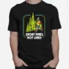 Snort Pines Not Lines Camping Boy Unisex T-Shirt