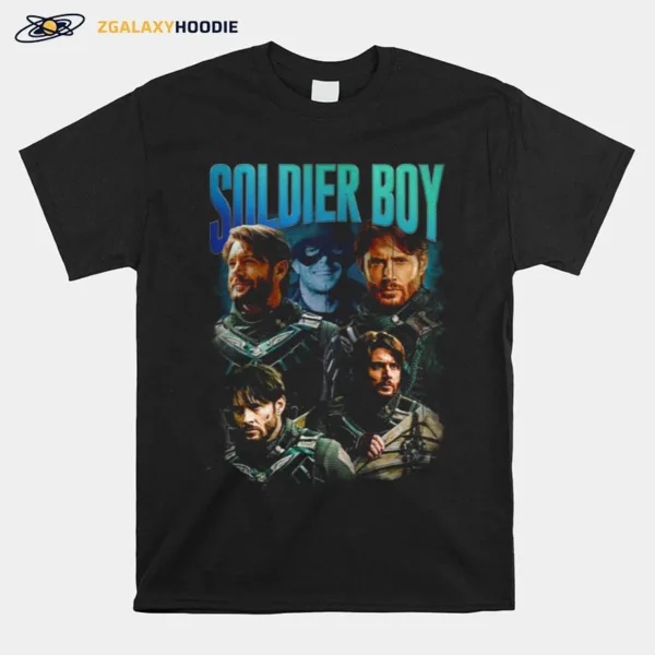 Soldier Boy Aka Jensen Ackles Vintage 90? Style The Boys Tv Show Unisex T-Shirt