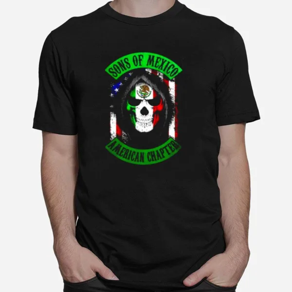 Sons Of Mexico American Chapter Unisex T-Shirt