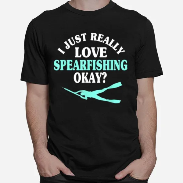 Spearfishing Spear Diving Hunting Water Spearfisherman Sport Unisex T-Shirt