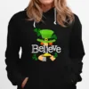 St Patricks Day Cute Believe Leprechaun Shamrock Unisex T-Shirt