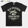 Stars Wing Red Squadron Starfighter Unisex T-Shirt